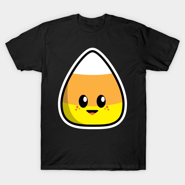 Kawaii Candy Corn T-Shirt by HolidayShirts